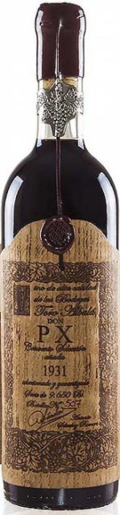 La gama de Toro Albalá reúne vinos viejos criados en barriles de amontillado. Elaborado con uvas pedro ximénez, el embotellado sigue el sistema de los monjes cistercienses con series propias. Precio: 250 euros