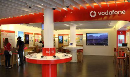 Tienda de Vodafone. 