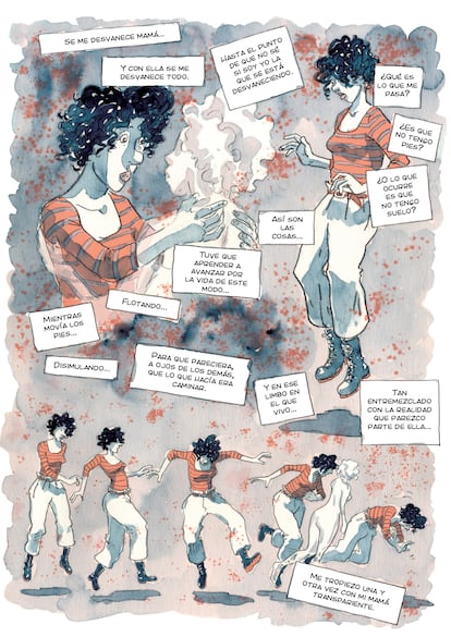 Viñetas del cómic 'Transparentes'.