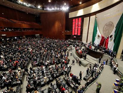El pleno de la Cámara de Diputados durante una votación en septiembre de 2022.