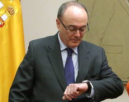 Luis Linde, gobernador del Banco de España