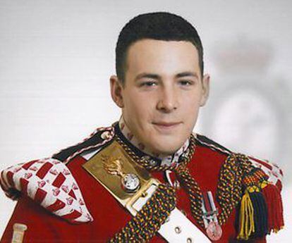 Drummer Lee Rigby, el soldado asesinado el miércoles en Londres.