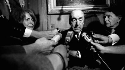 Pablo Neruda in October, 1971.