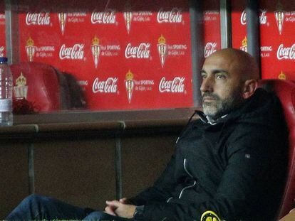 Abelardo, durante el partido contra el Eibar el domingo pasado.