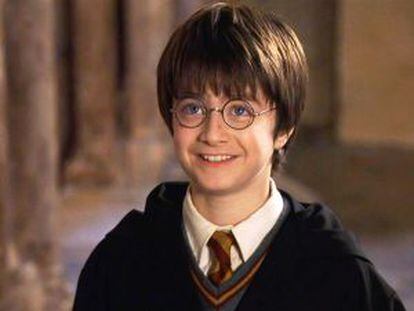 El actor Daniel Radcliffe en su interpretación de Harry Potter para el cine.