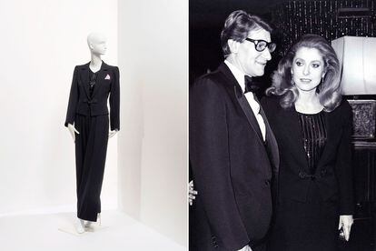 Este esmoquin que YSL cre para Catherine Deneuve puede ser tuyo