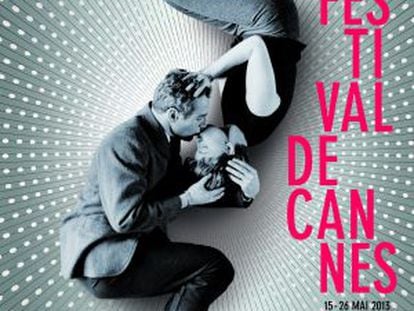 Paul Newman y Joanne Woodward en el cartel de la 66ª edición del festival de Cannes.