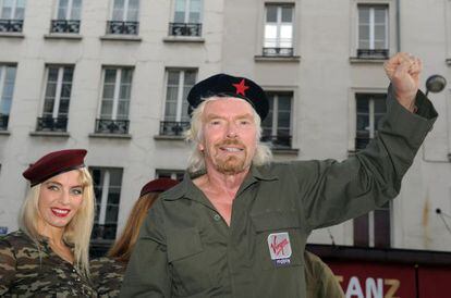 Richard Branson disfrazado de Ernesto &#039;Che&#039; Guevara.