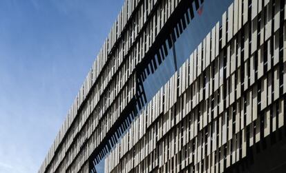 El edificio Daiwa, de Kengo Kuma, en Tokio.