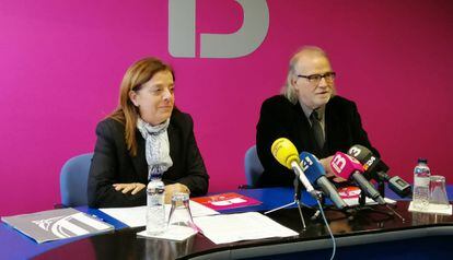 Núria Llorach i Andreu Manresa presenten el nou canal.