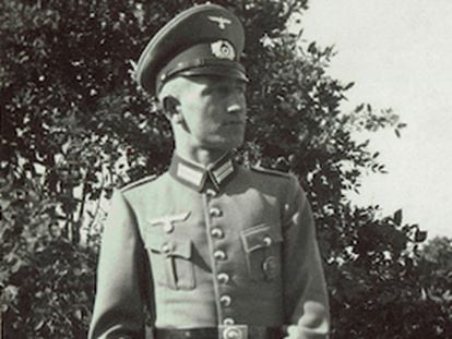 El militar nazi Richard Dudda, figura clave del libro 'Mi padre alemán' (Libros del Asteroide), de Ricardo Dudda.