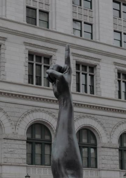 'Unity', obra de Hank Willis Thomas.
