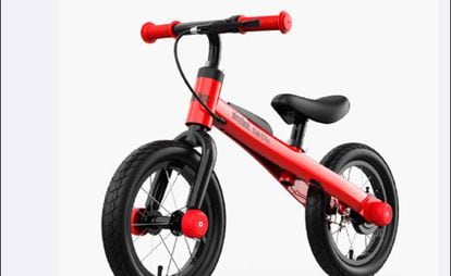 Esta bicicleta de Xiaomi para niños no tiene pedales