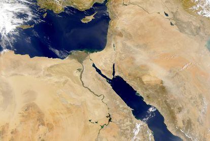 Egipto siempre ha vivido a lo largo del Nilo.