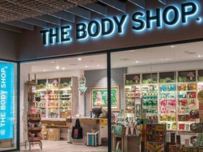 Una tienda de The Body Shop. 