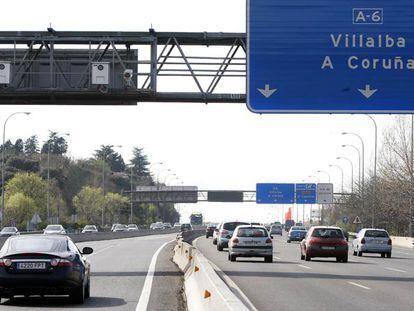 Nuevo radar en el bus-vao de la A-6