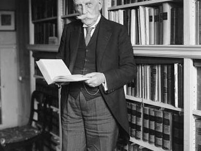 Oliver Wendell Holmes, juez de la Corte Suprema de Estados Unidos. 