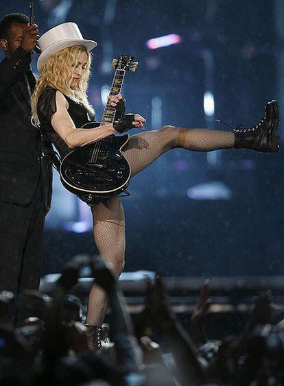 Madonna, en Río de Janeiro el domingo.