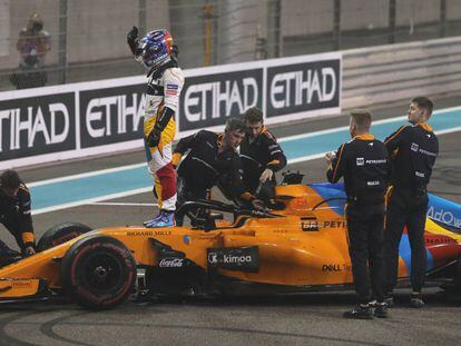 El Gran premio de Abu Dabi de Fórmula 1, las imágenes de la carrera