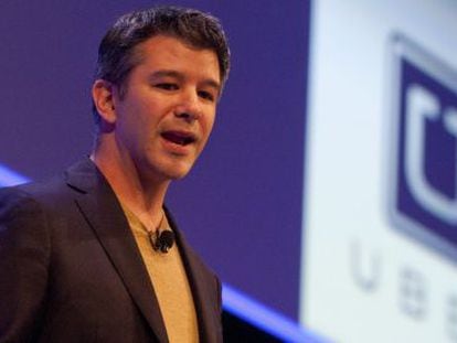 Travis Kalanick, fundador de la aplicaci&oacute;n Uber.