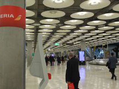 Terminal T4 del aeropuerto de Barajas.