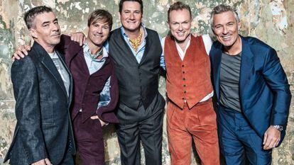 La banda Spandau Ballet en la actualidad.