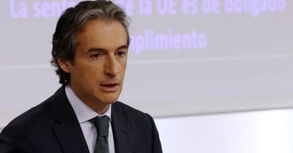 El ministro de Fomento, &Iacute;&ntilde;igo de la Serna. EFE/Archivo