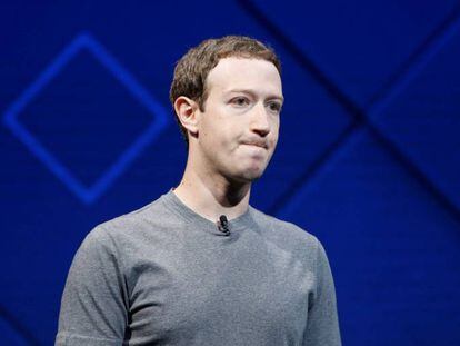 Mark Zuckerberg, jefe de Facebook.