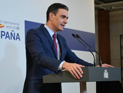 El presidente del Gobierno, Pedro Sánchez.