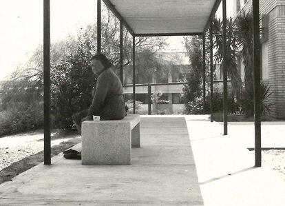 Una interna en el Psiquiátrico de Bétera, en una imagen de 1979