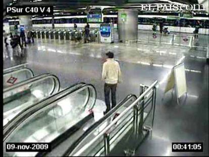 Agresión de los vigilantes de metro en la estación Puerta del Sur