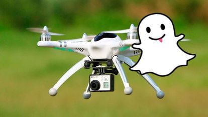 Dron Snapchat