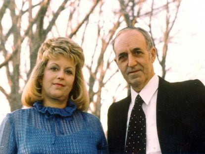 Josep Ferrater Mora y su esposa Priscilla Cohn. 