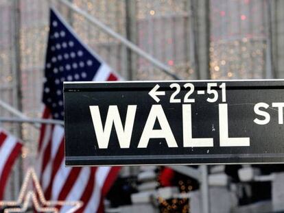 Bolsa de Nueva York, en Wall Street.