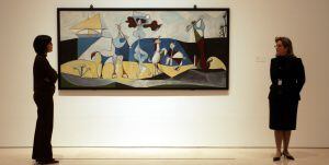 'La joie de vivre' (1946) pintura de Pablo Picasso.