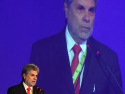 Antonio Carlos Valente, presidente de Telef&oacute;nica Brasil. 