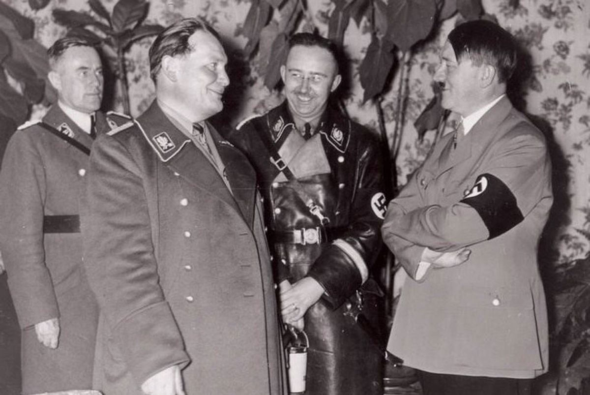 Герман Геринг и Генрих Гиммлер