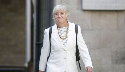 La exconsejera de Educación, Clara Ponsatí