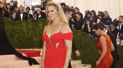 Amy Schumer, en la gala del Met.