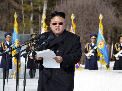 Kim Jong-un, en una imagen de abril de 2014. 