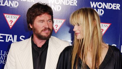 Daryl Hannah y Val Kilmer en un estreno en Hollywood en 2003.