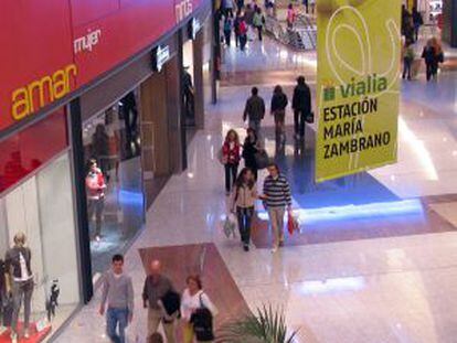 Uno de los centros comerciales de la provincia de Málaga.
