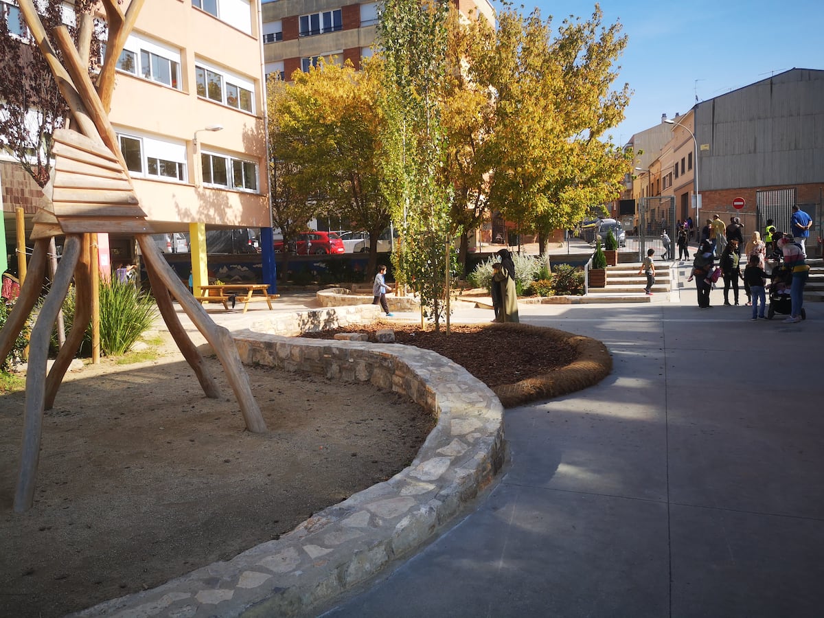 Patios escolares verdes, una iniciativa de los colegios para conectar