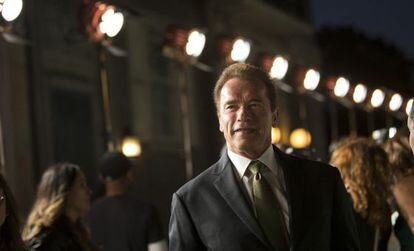 Schwarzenegger, en una entrega de premios medio ambiente, el pasado octubre.