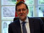Spanish acting Prime Minister Mariano Rajoy attends an foreign policy cabinet meeting at Moncloa palace