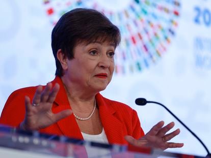 La directora gerente del FMI, Kristalina Georgieva.