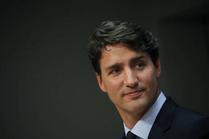 El primer ministro de Canadá Justin Trudeau en la asamblea general de Naciones Unidas.