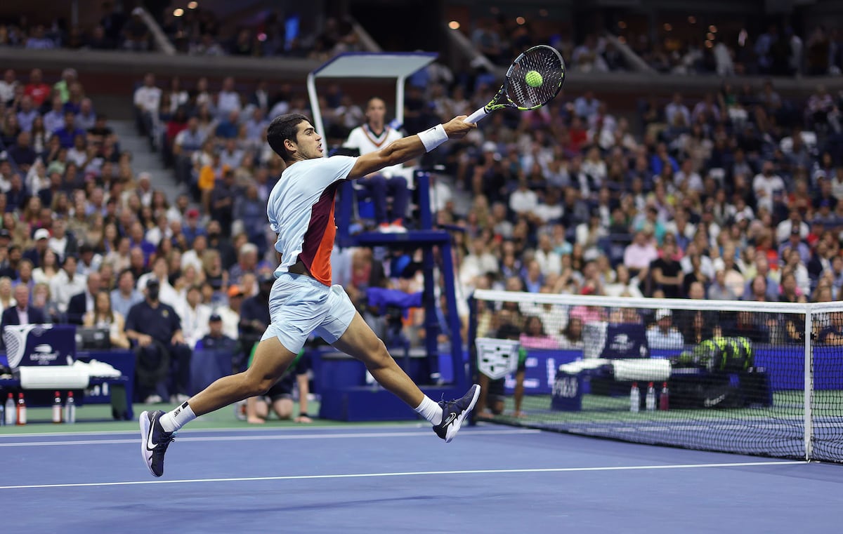 Привилегия спорт. Carlos Alcaraz us open 2022. Теннисист Алькараз голый полностью.