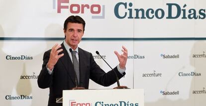 José Manuel Soria, ministro de Industria.