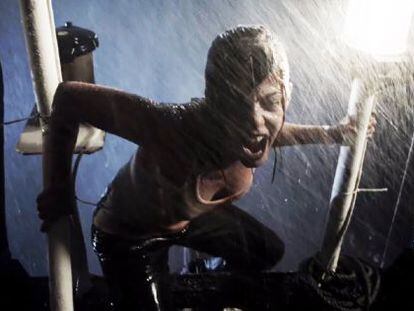 Manuela Velasco en un moment de '[REC]4: Apocalipsis'.